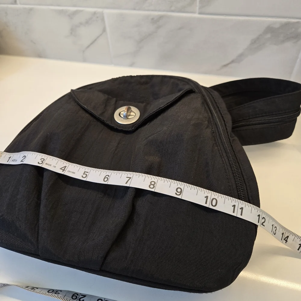 Baggallini Convertible Backpack Black‎ Travel Lightweight Pockets